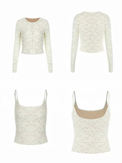 Gracie Lacey Cami Top & Cardigan (Sold Seperately)
