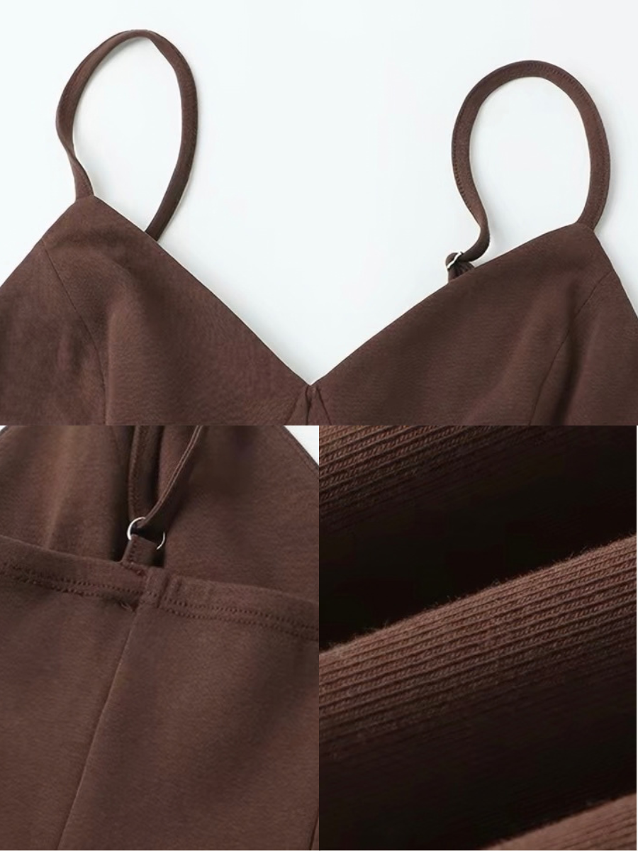 Gwenore Cropped Tie-Front Cardigan & Asymmetric Hem Dress (Sold Seperately)