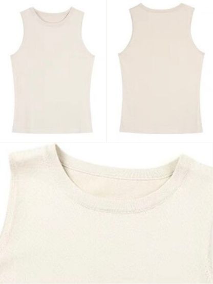 Amanda Cold Shoulder Fake Two Pieces Knit Top