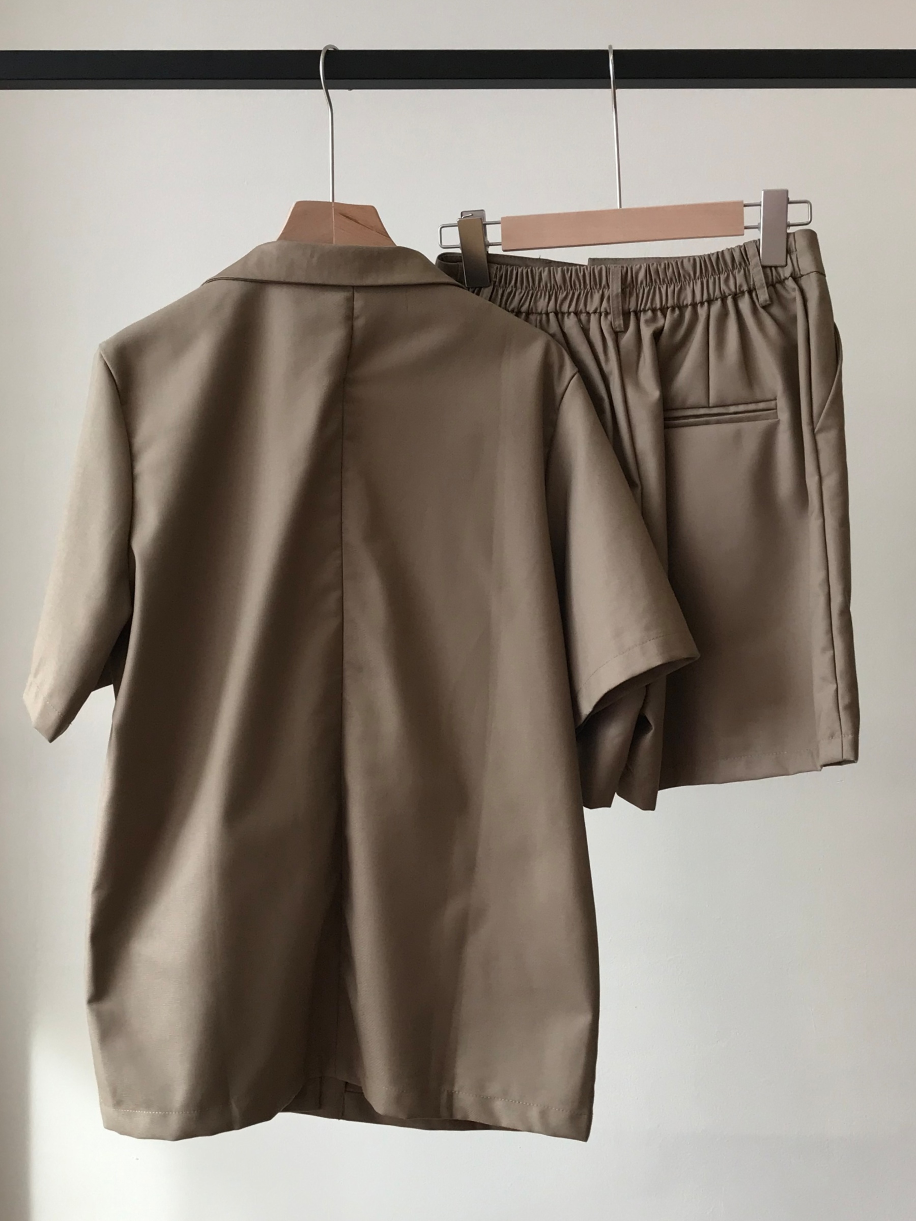 Den Short Sleeves Blazer & Shorts Set