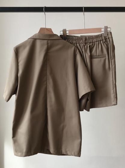 Den Short Sleeves Blazer & Shorts Set