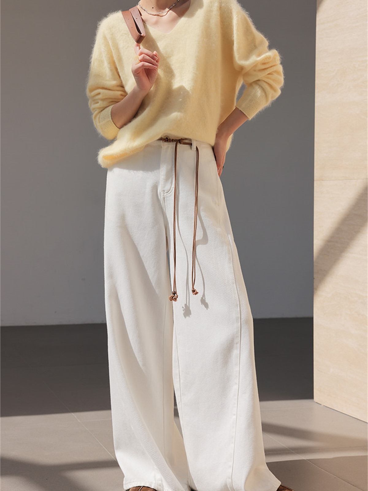 Heranny Furry Wool Top