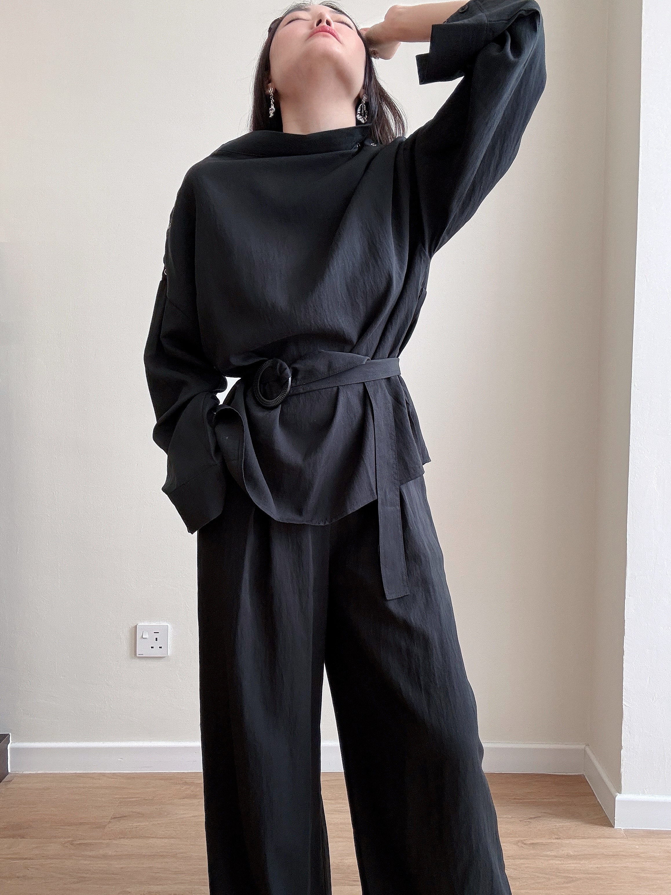 Warren One Shoulder Top & Pants Set