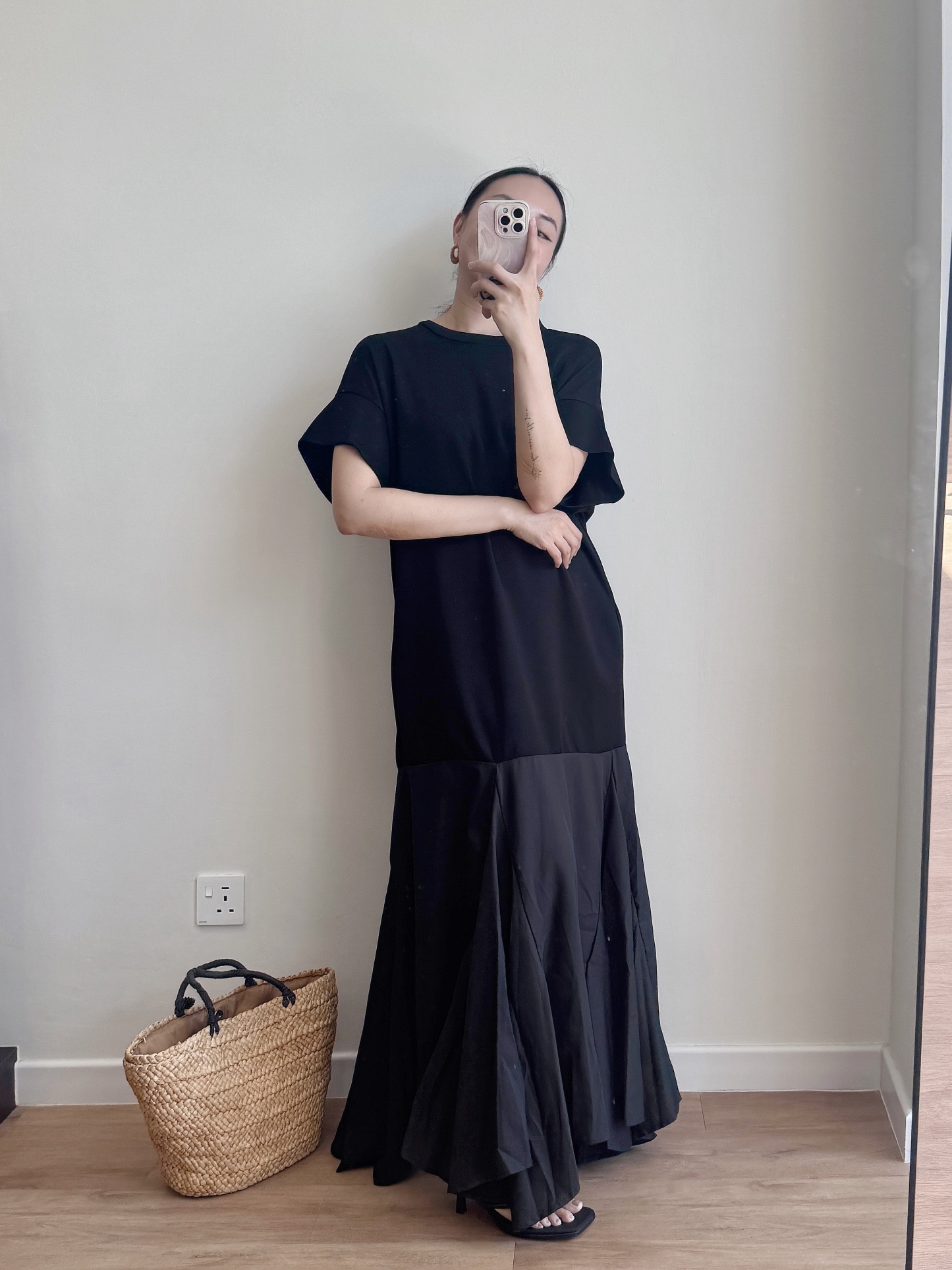 Vivica Sheer Flare Dress