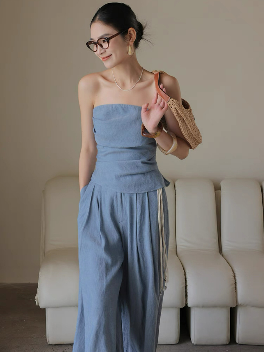 Margot Tube Top & Culottoes & Skirt