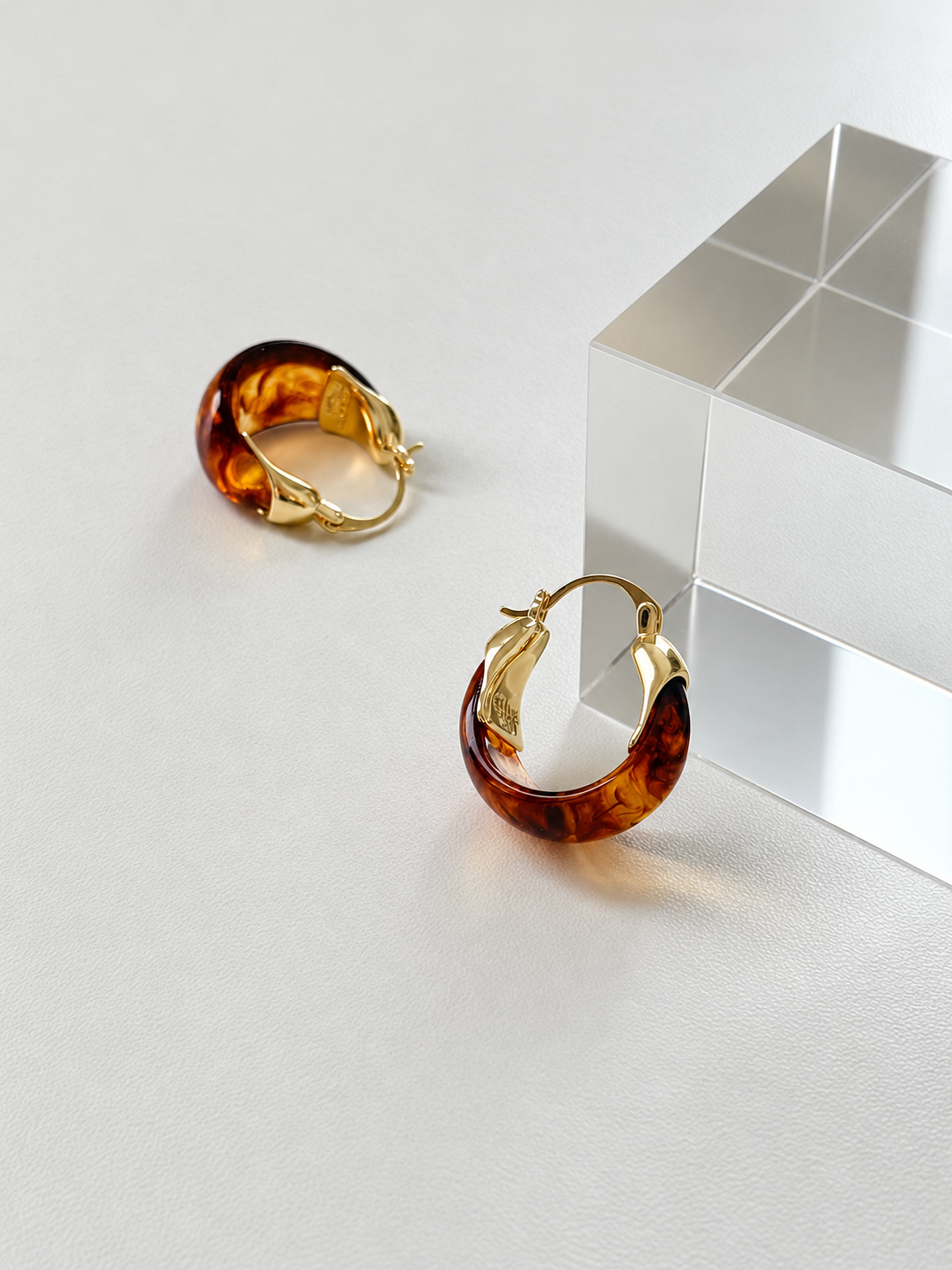 Muu-Na Amber Hoop Earrings