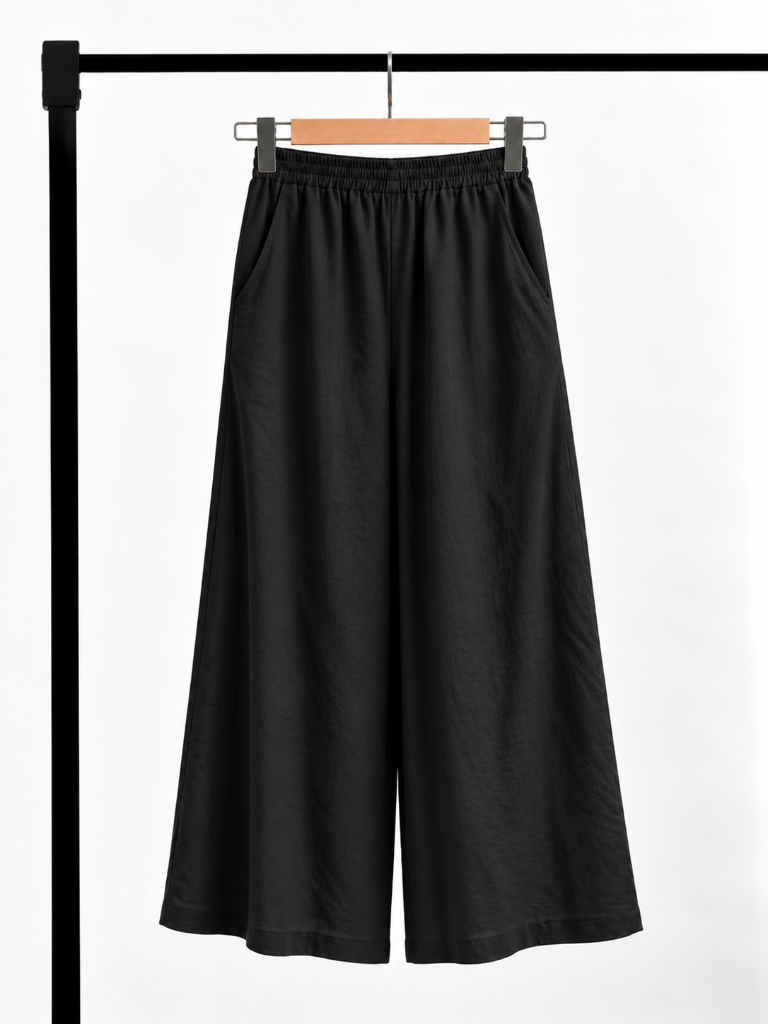 Yan Ju Ramie Wide-Leg Pants