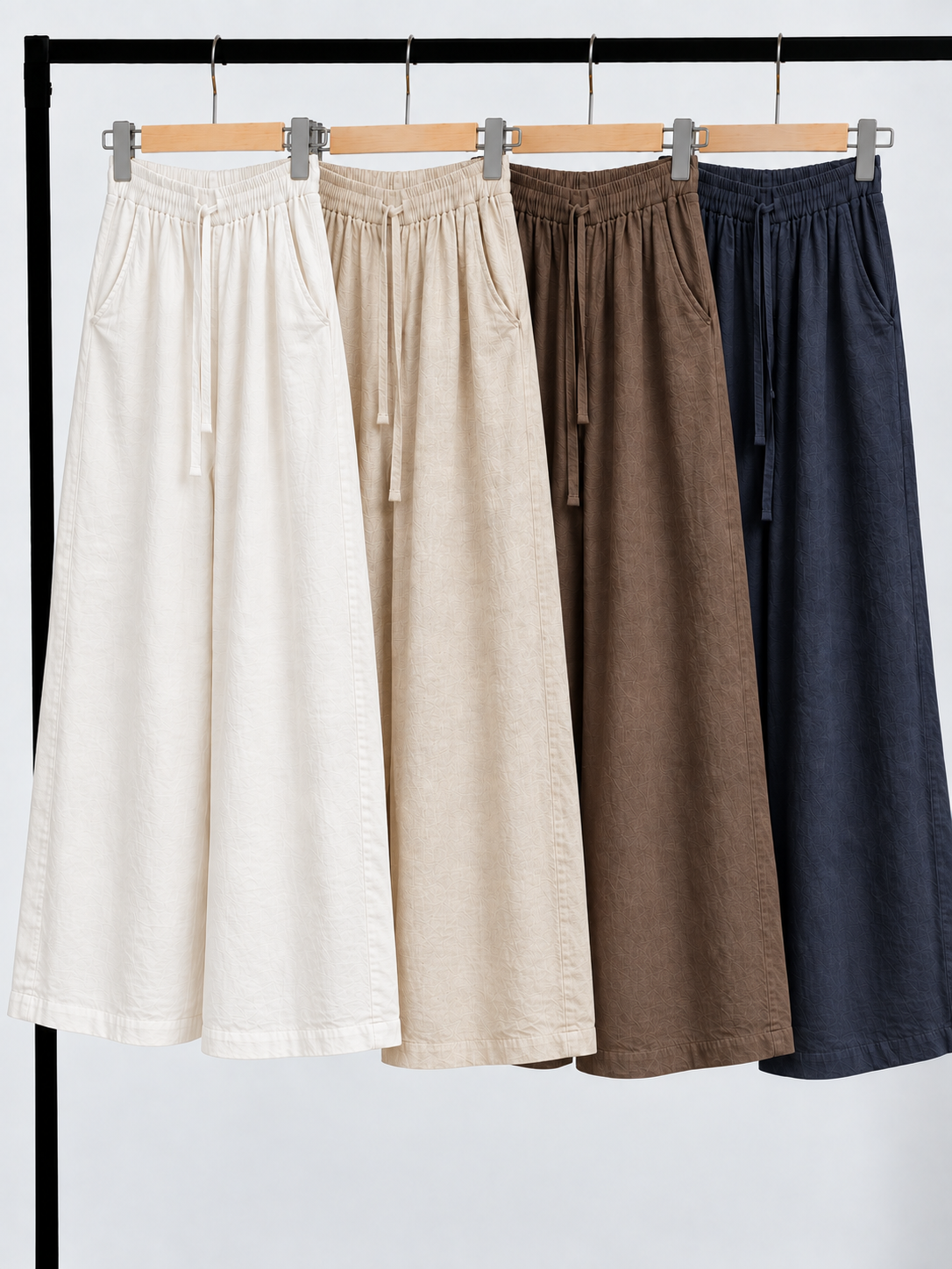 Yan Kuan Linen Straight-Leg Pants