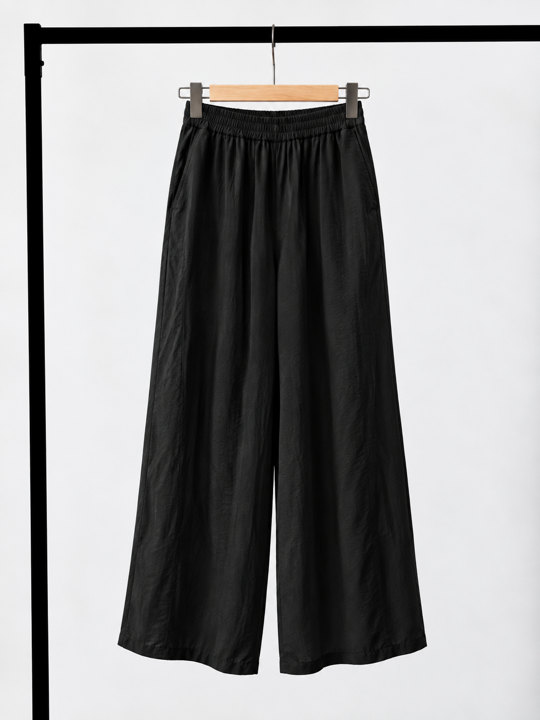 Yan Chu Acetate Barrel-Leg Culottes