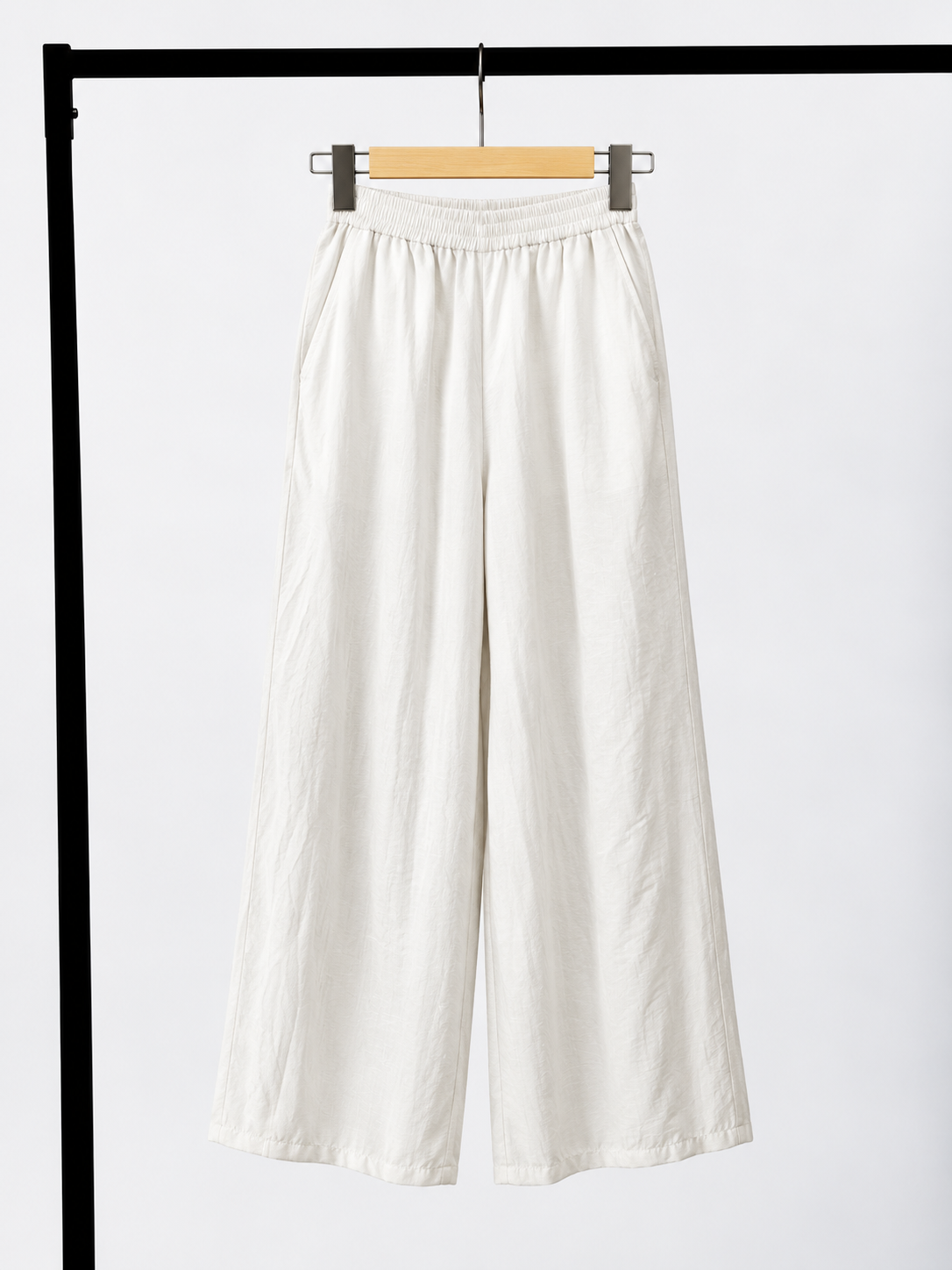 Yan Chu Acetate Barrel-Leg Culottes