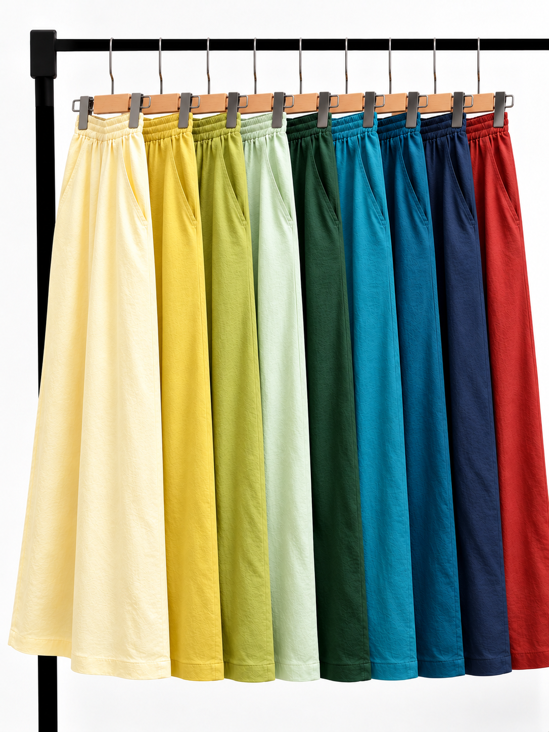 Yan Ju Ramie Wide-Leg Pants