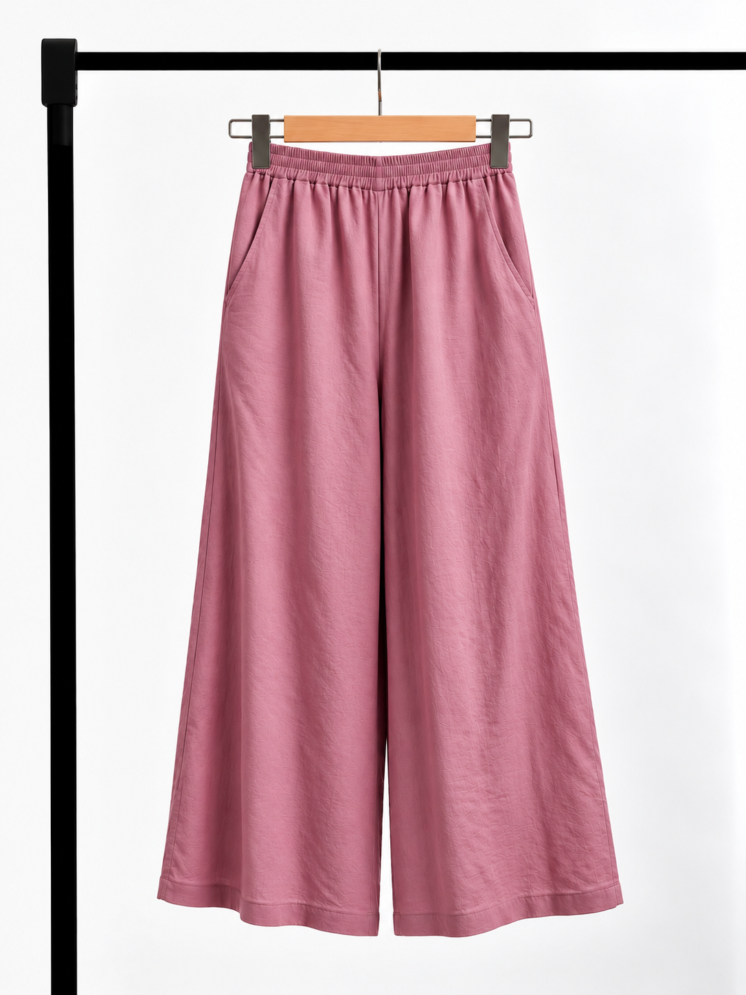 Yan Ju Ramie Wide-Leg Pants