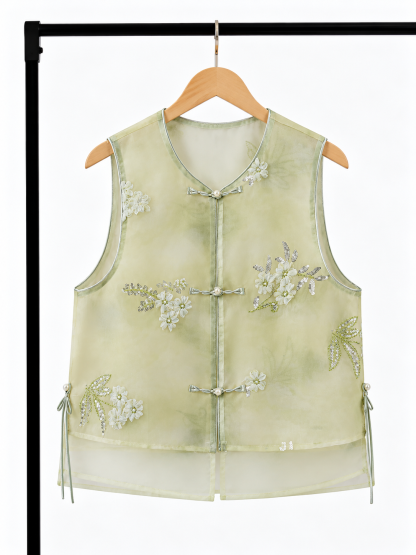 Yi Ran Heritage-Embroidered Oriental Vest