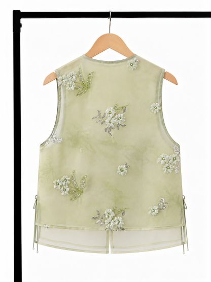 Yi Ran Heritage-Embroidered Oriental Vest
