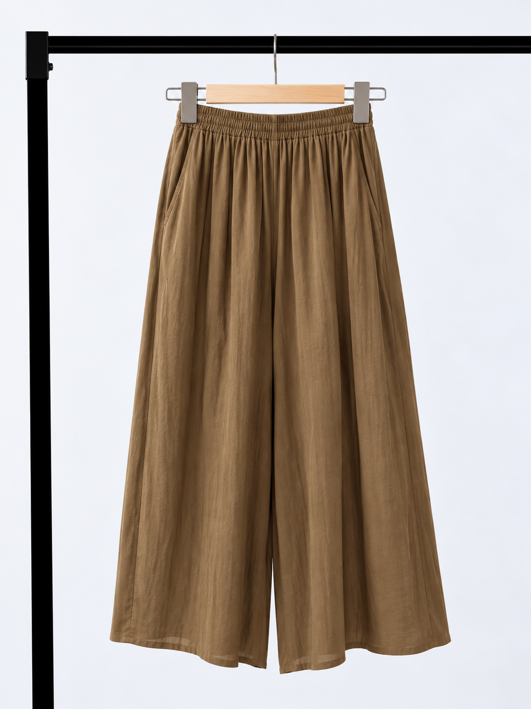 Yan Gang Flowy Wide Leg Pants