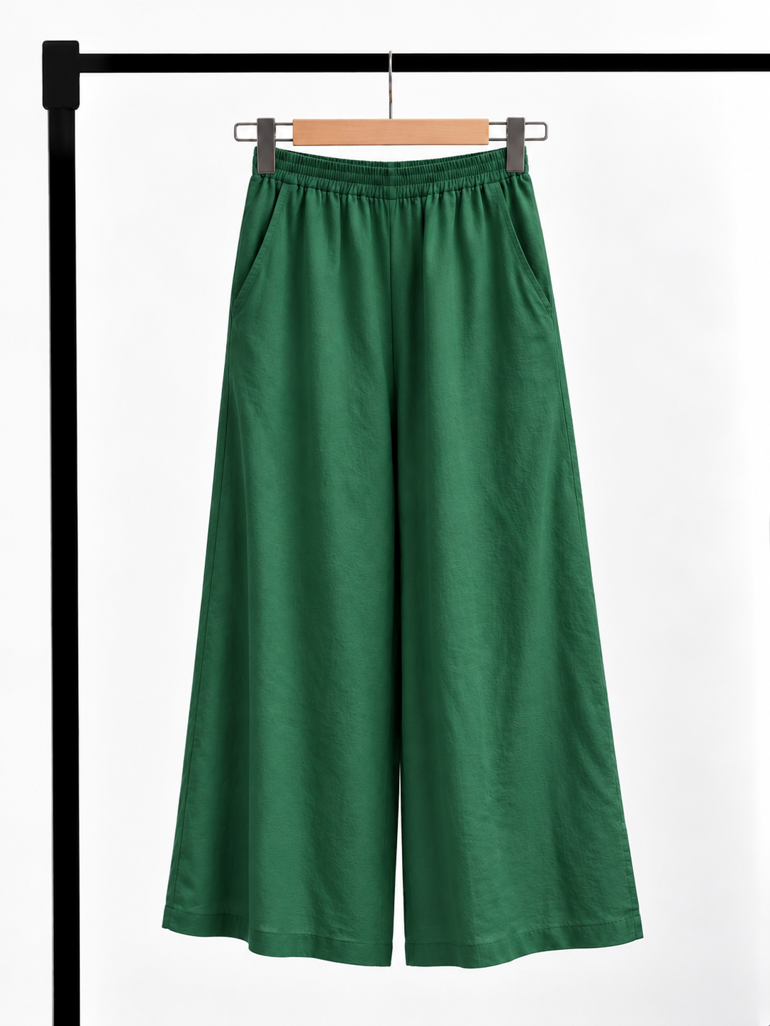 Yan Ju Ramie Wide-Leg Pants