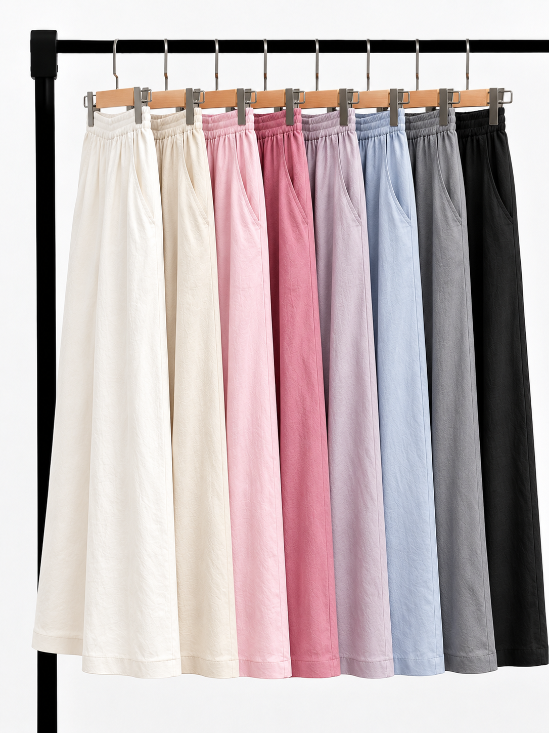 Yan Ju Ramie Wide-Leg Pants