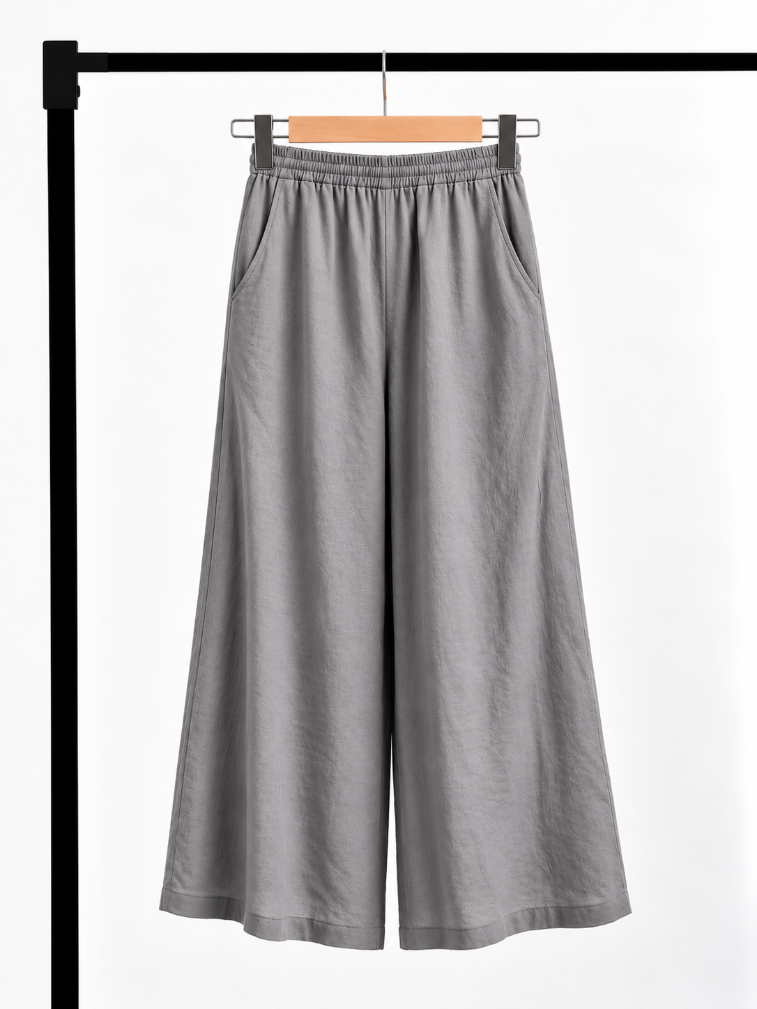Yan Ju Ramie Wide-Leg Pants
