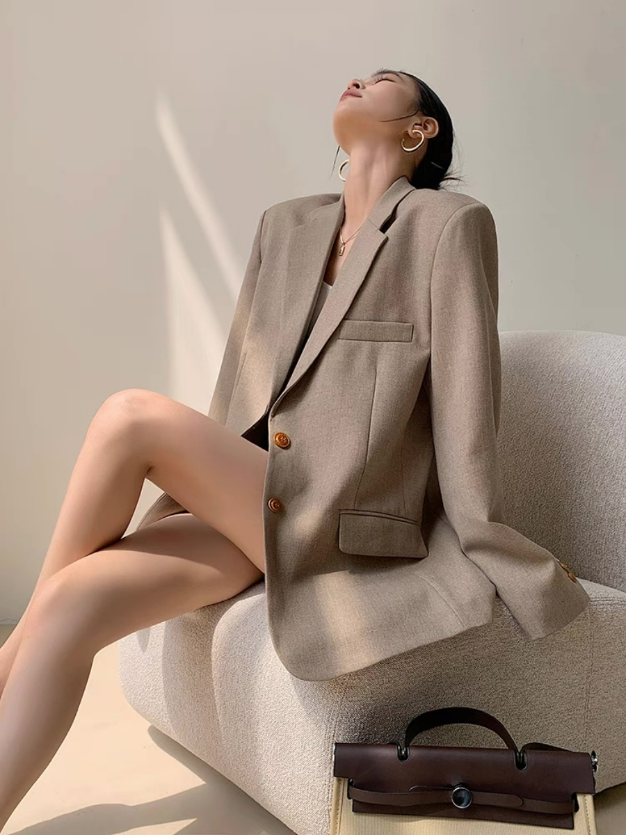 Xhaly Flap Collar Blazer