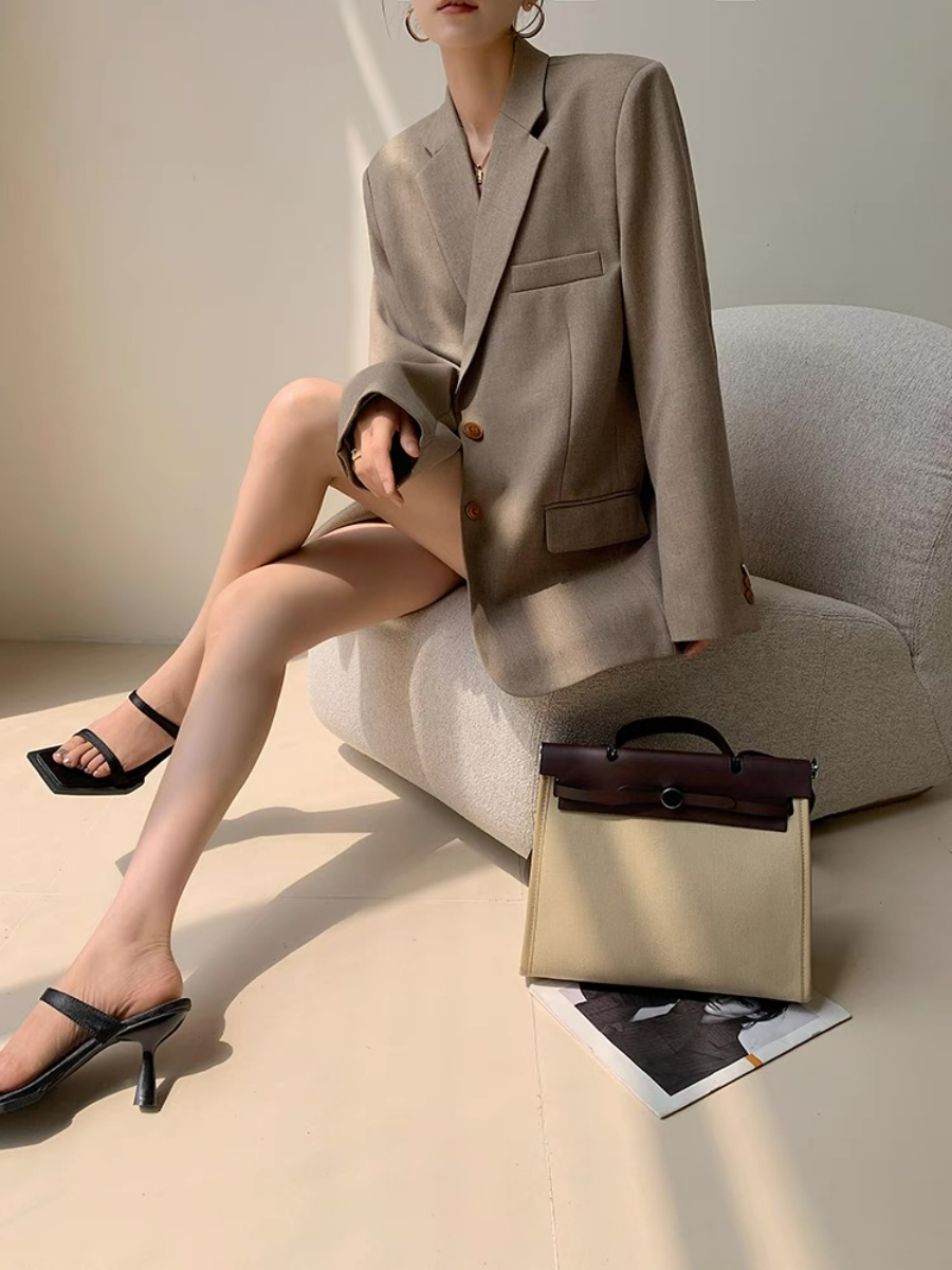 Xhaly Flap Collar Blazer