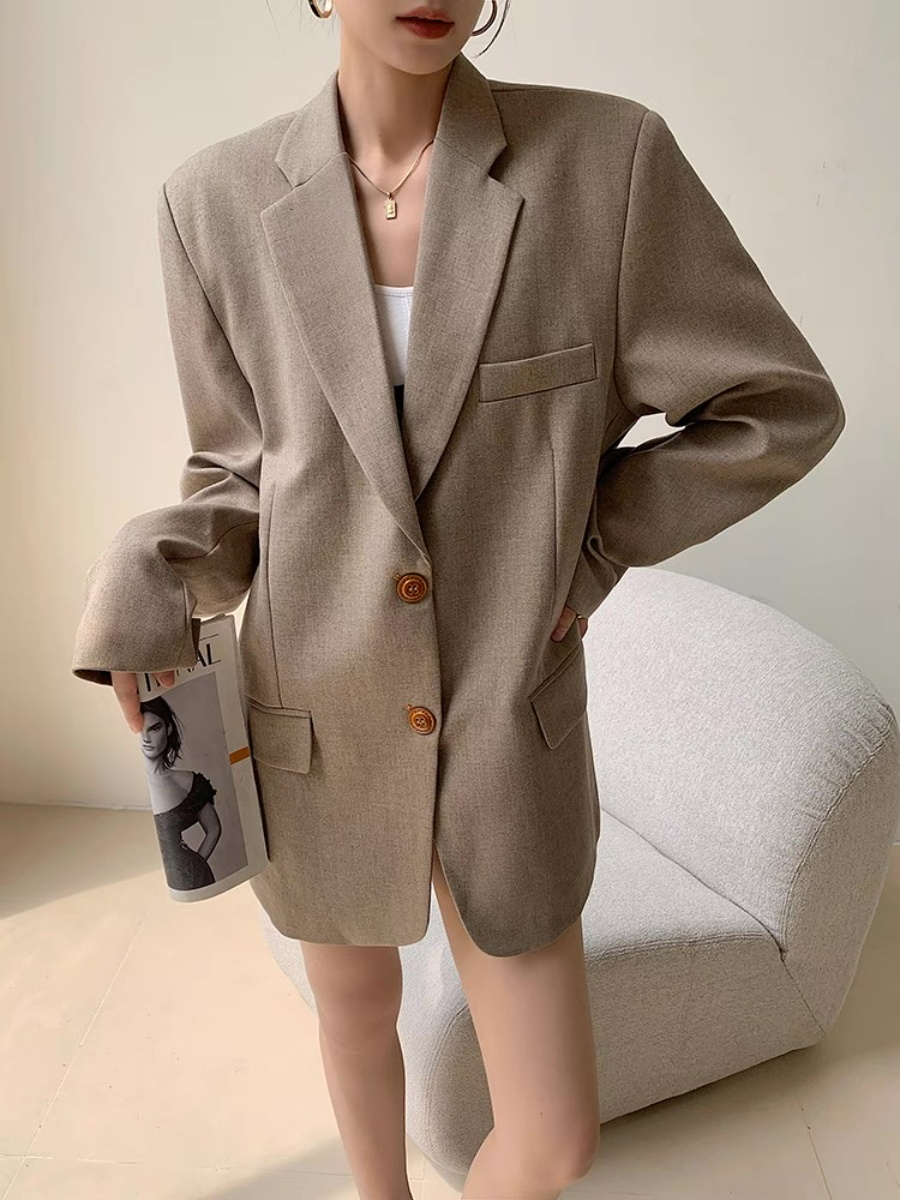 Xhaly Flap Collar Blazer