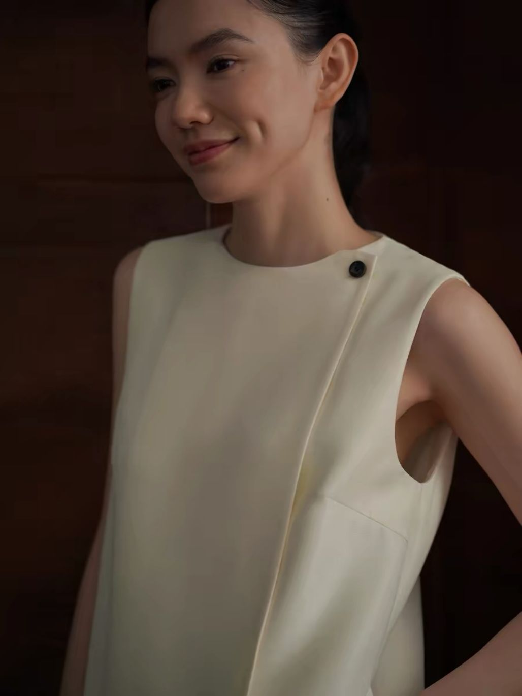 Herta Textured Shift Dress