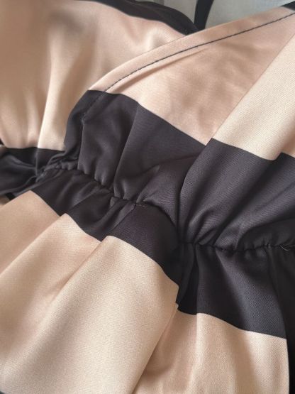 Vedha Bold Stripes Binding Top