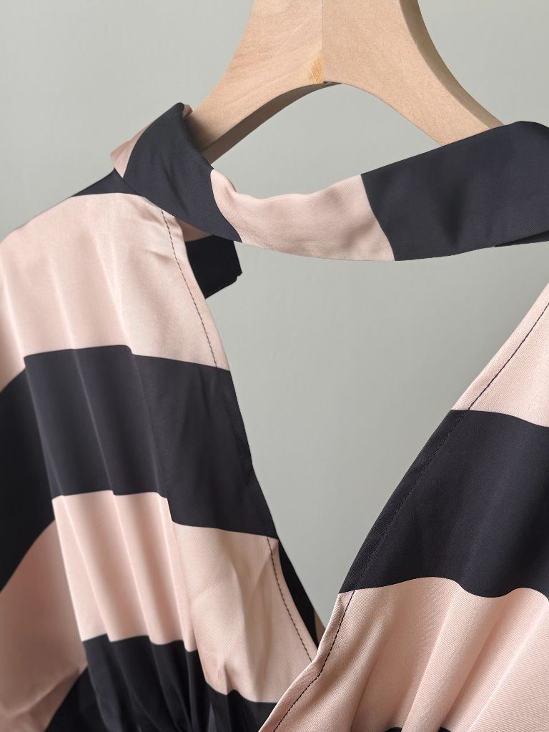 Vedha Bold Stripes Binding Top