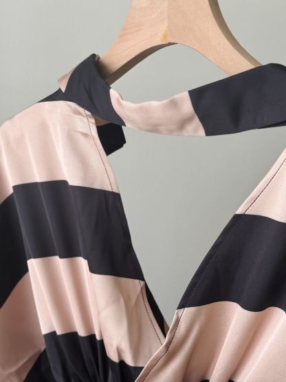 Vedha Bold Stripes Binding Top