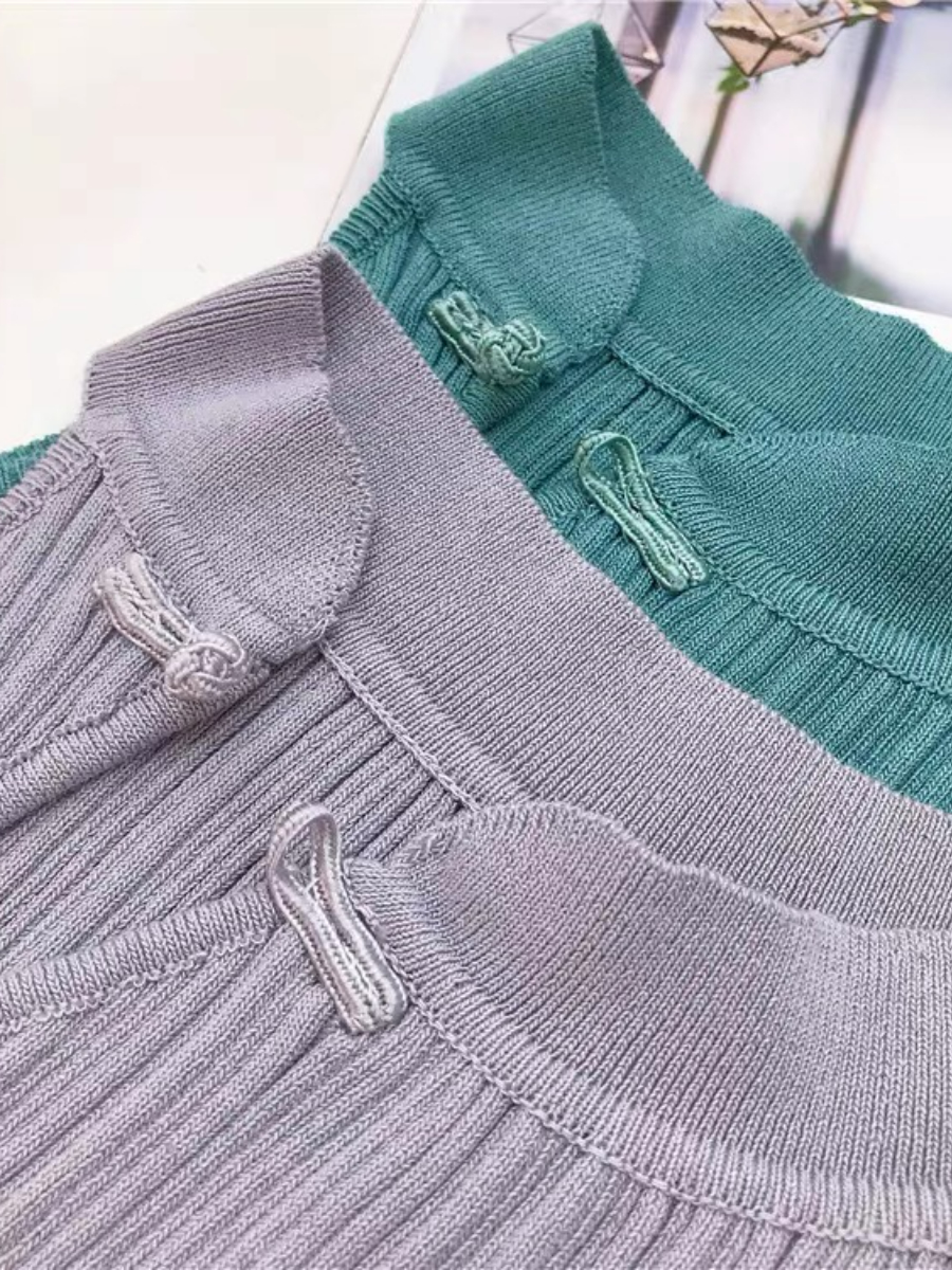 Li Ye Halter Neck Oriental Top