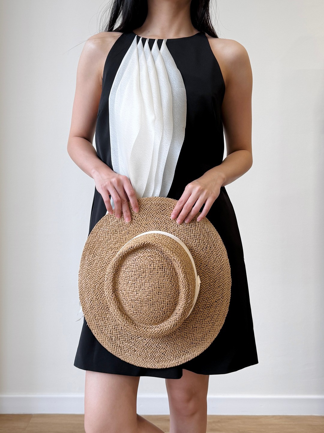 Moony Draped Fringe Mini Dress