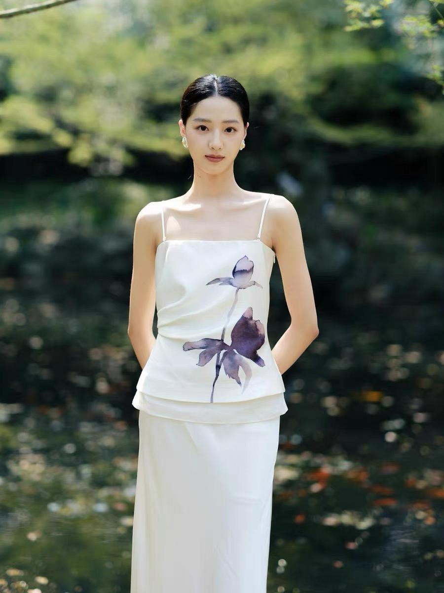 Li Ji Floral Cami Top