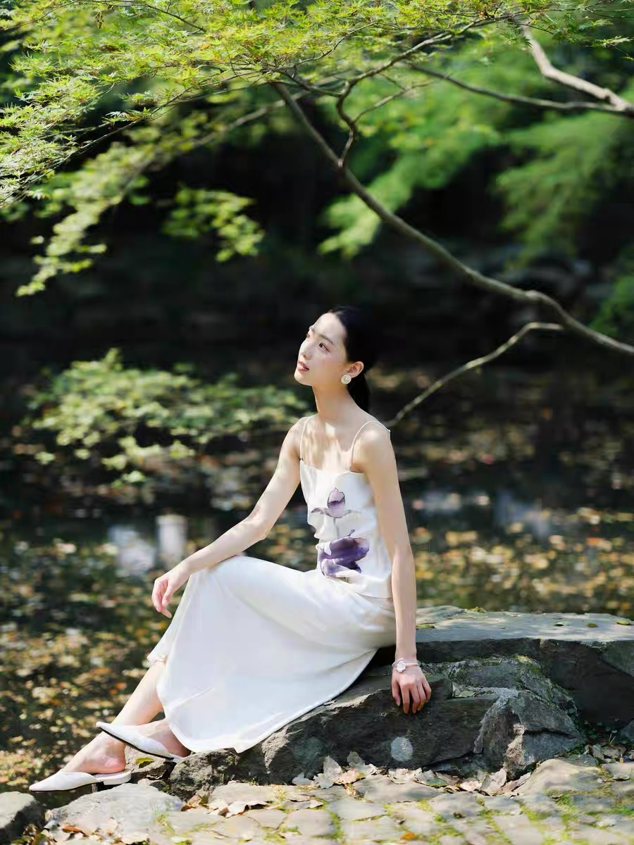 Li Ji Floral Cami Top