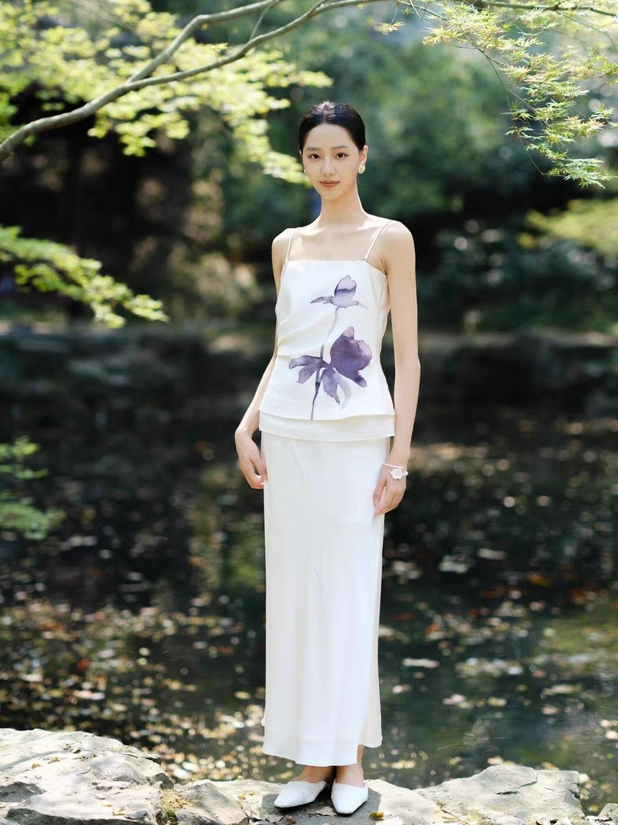 Li Ji Floral Cami Top