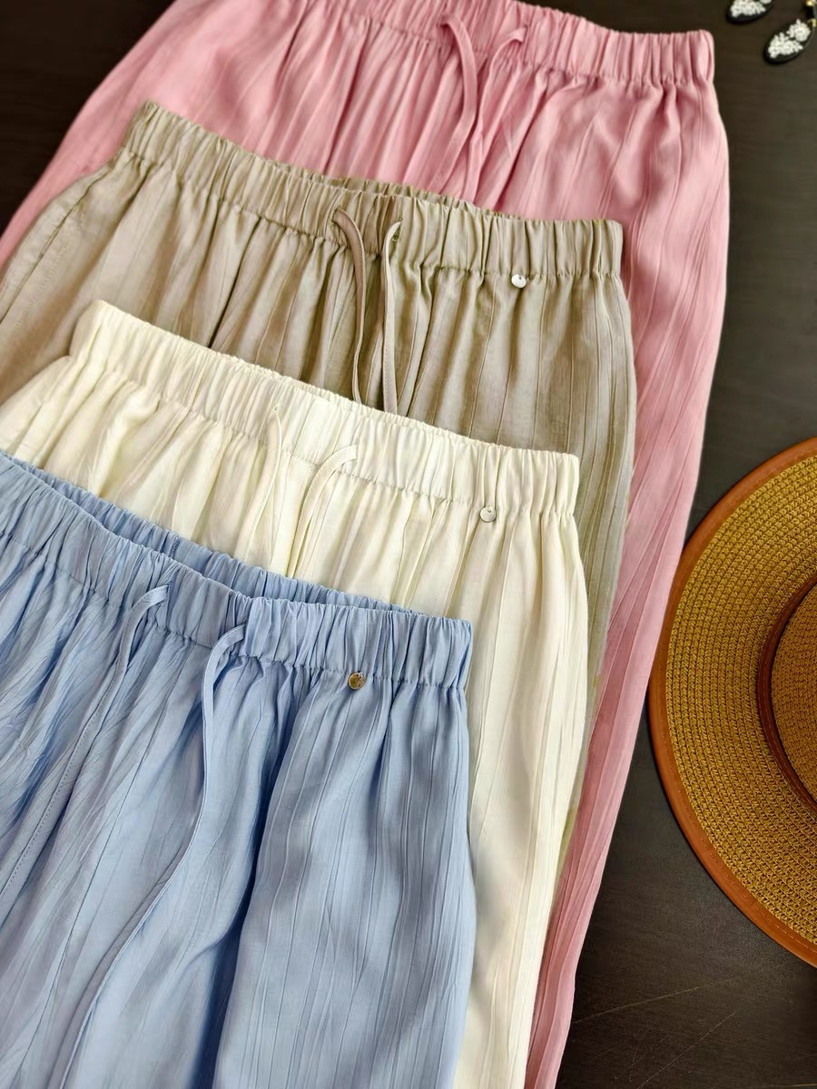 Ling Ji Textured Culottes