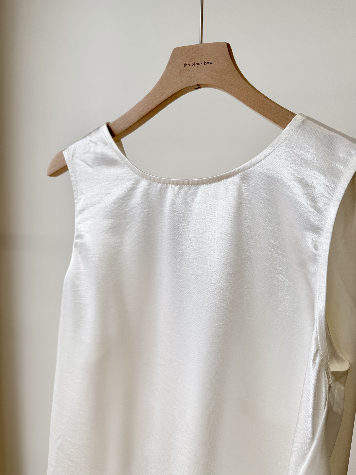 Mandy Back Knot Satin Top