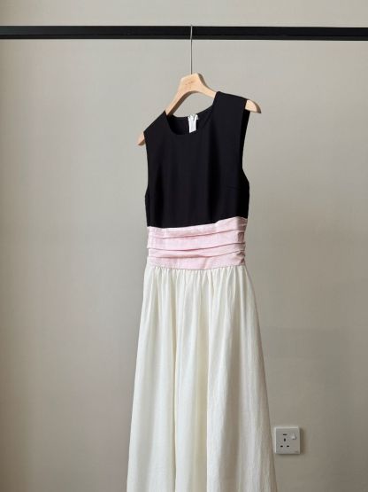 Varya Color Contrast Prom Dress