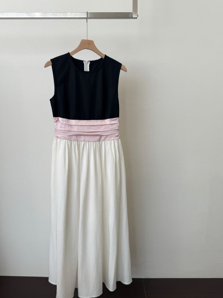 Varya Color Contrast Prom Dress