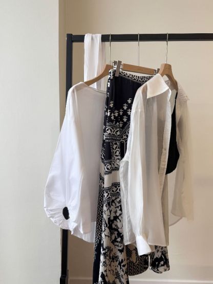 Videl Graphic Printing Skirt