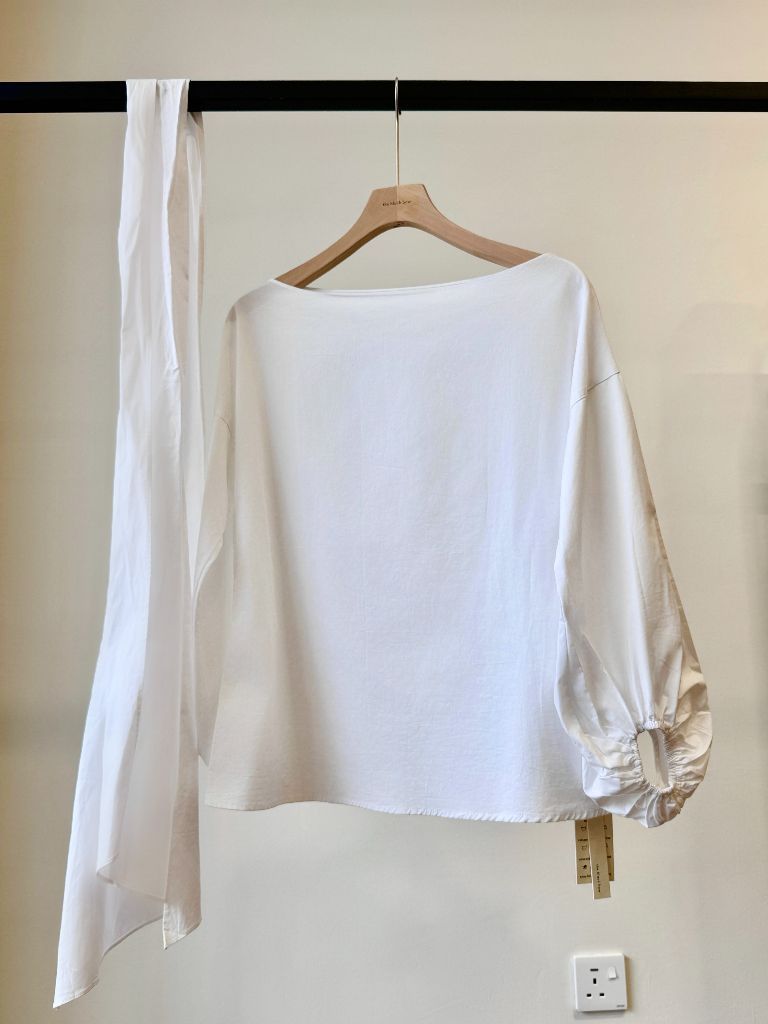 Veronica Off Shoulder Lantern Sleeve Top