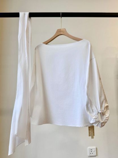 Veronica Off Shoulder Lantern Sleeve Top