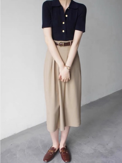 Liam Collar Knit Top