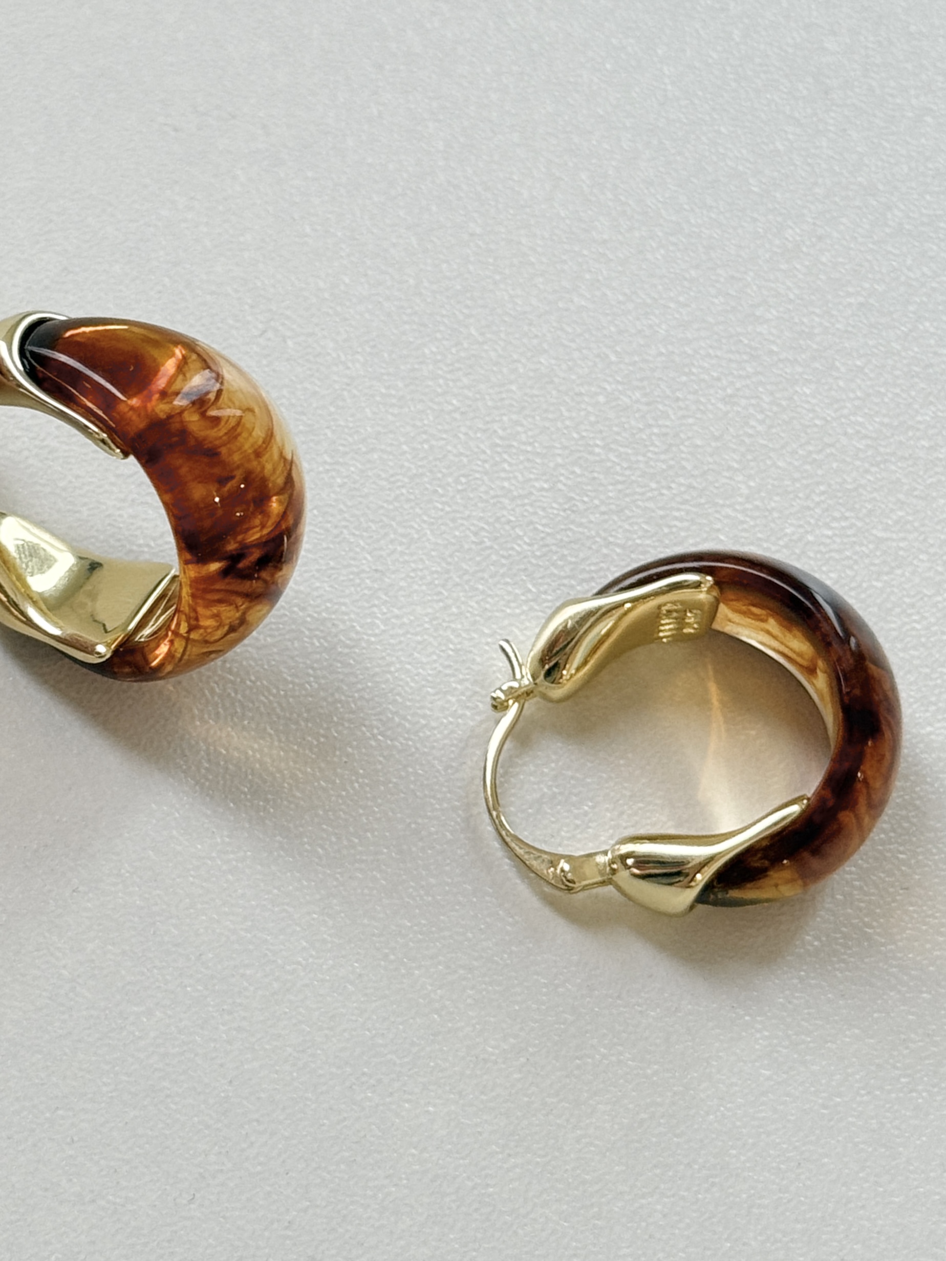 Muu-Na Amber Hoop Earrings