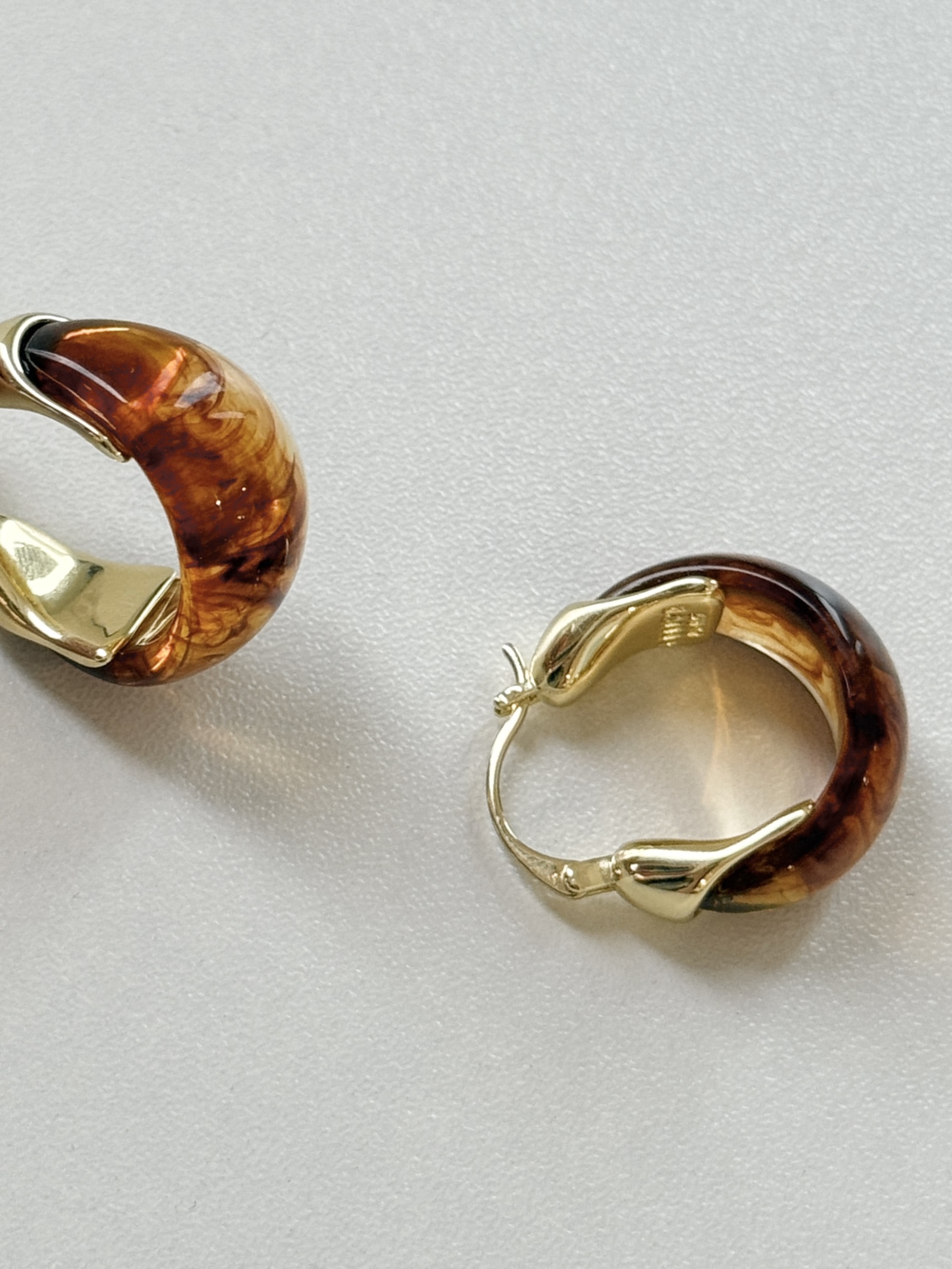 Muu-Na Amber Hoop Earrings