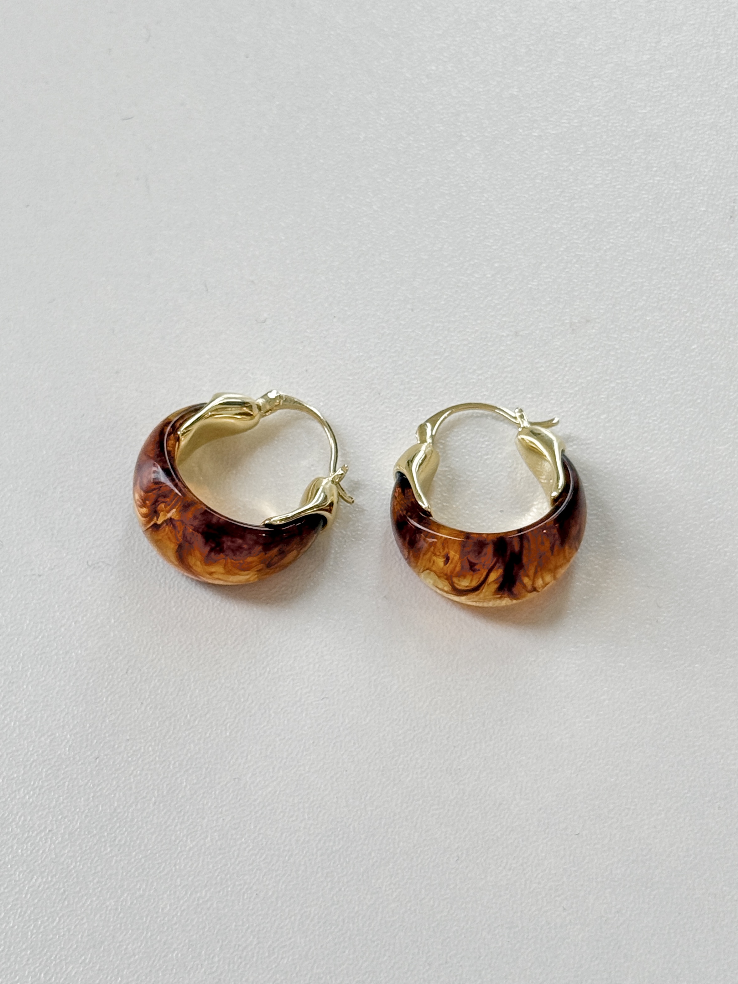 Muu-Na Amber Hoop Earrings