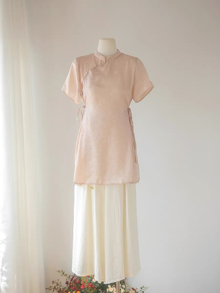 Pai Au Oriental Top & Pants Set