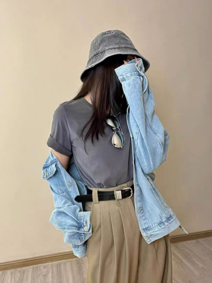 Florence Round Neck Basic Tee