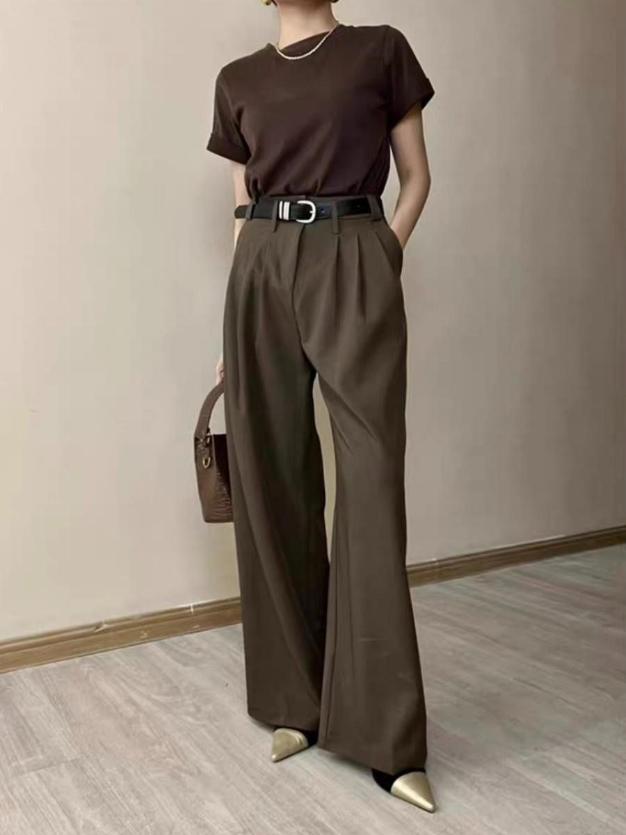 Florence Round Neck Basic Tee