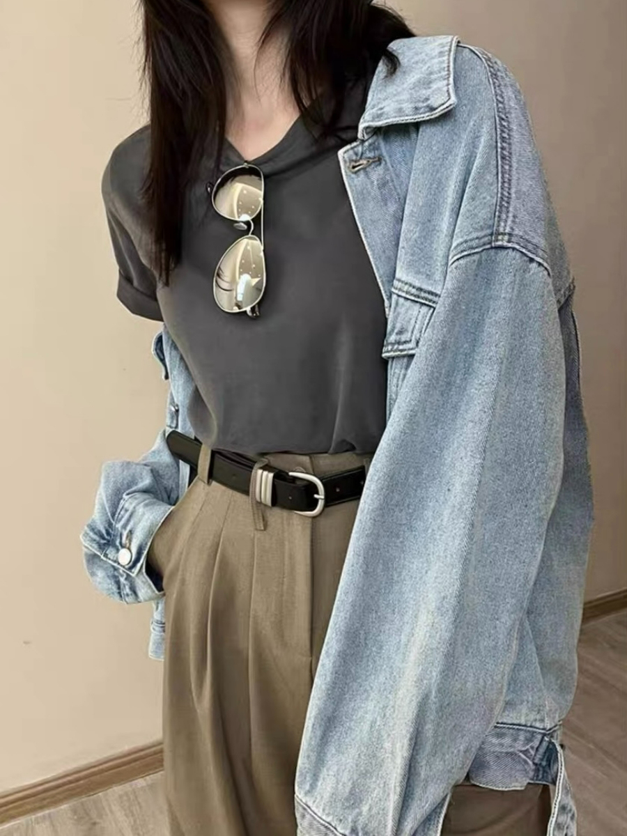 Florence Round Neck Basic Tee