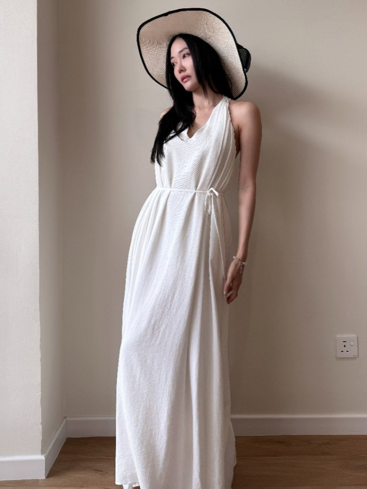 Yohaira Back Lacey Dress